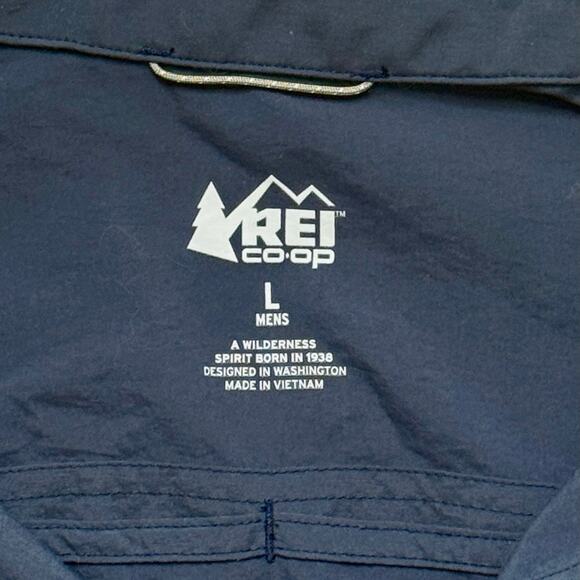 REI Co-op Men’s Dark Blue Long-Sleeve Button-Up – L - Picture 4 of 6